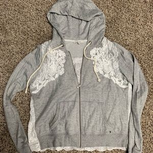 Miss Me Grey & White Jacket